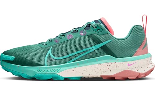 Nike React Terra Kiger 9, Zapatillas para Correr Hombre, Bicoastal Green Frost Armory Navy, 47.5 EU
