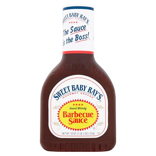 Sweet Baby Rays Original BBQ Sauce 1 x18oz bottle Sweet and Tangy Barbeque sauce Perfect for Burgers Ribs and Chicken 510ml Single Bottle
