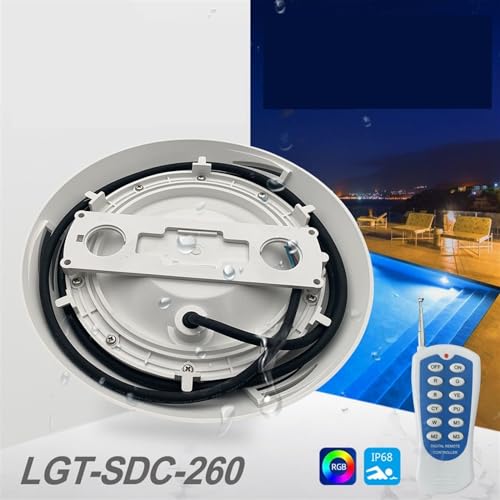 Lumière submersible de LED avec télécommande RGB EDEDE 12W