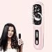 Numoya Go Brush Pro,Cordless Hair Straightening Brush-199 Million Negative Ions, 20S Fast Heat Up,3 Temperature Settings,2000mAh USB-C Rechargeable,Compact & Travel-Friendly with LED Display