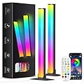 RGB Light Bars, Smart TV Backlight 12inch LED Light Bar for Home, Led Lights with 16 Million Colors Changing Music Sync Dynamic Mode,Remote and APP Control Decor Lights for Room Home