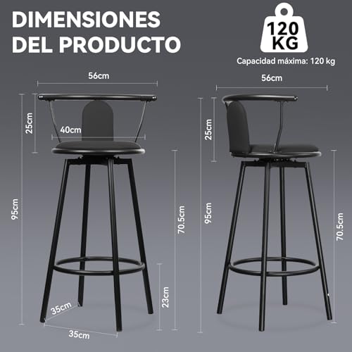 Recopilación de Sillas Bar para comprar hoy. 30 Imagen adicional
