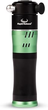 Rapid Release Traveler Cordless Handheld Muscle Massager Rechargeable Compact Massager Portable Massager for Face, Feet, Neck, Hands, TMJ for Fitness and Health Enthusiasts