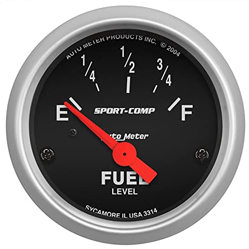 Auto Meter 3314 Sport-Comp Electric Fuel Level Gauge