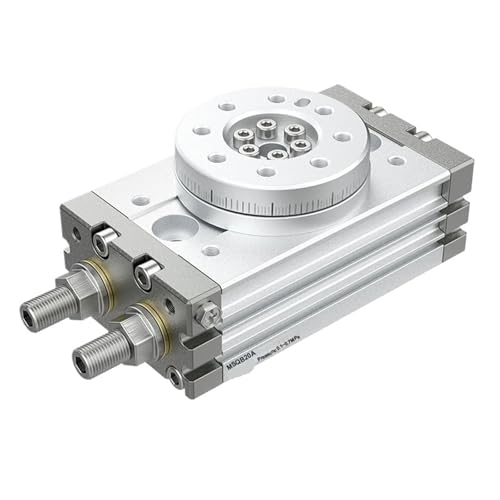 Vérin pneumatique rotatif MSQB100A à angle ajustable 0-190 degrés
