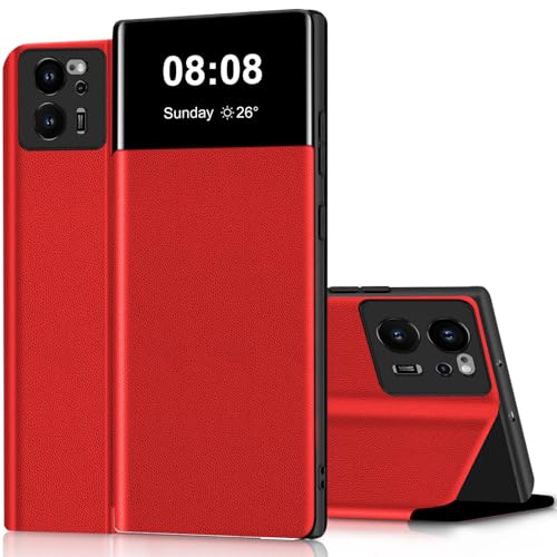 Étui Xiaomi 13T Pro protection portefeuille cuir anti-choc fente