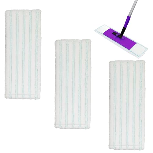3 Stück Wischmopp Bezug, Bodenwischer Bezug, Wischmopp Bodenwischer, Ersatzbezug Mikrofasern 44x15cm Set, Bodenwischer Ersatzbezug Für Alle Gängigen Klapphalter, Ideal Für Küche, Bad Und Wohnzimmer 3 Stück Wischmopp Bezug, Bodenwischer Bezug, Wischmopp Bodenwischer, Ersatzbezug Mikrofasern 44x15cm Set, Bodenwischer Ersatzbezug Für Alle Gängigen Klapphalter, Ideal Für Küche, Bad Und Wohnzimmer