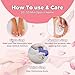 Moisturizing Socks for Dry Cracked Feet Women and Men Hydrating Gel Spa Sock Foot Moisturizer During Overnight… (3 Pairs (Pink))