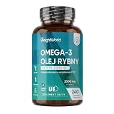 Omega 3 2000mg - 240 Kapsułek Oleju Rybiego IFOS* (660mg EPA + 440mg DHA)