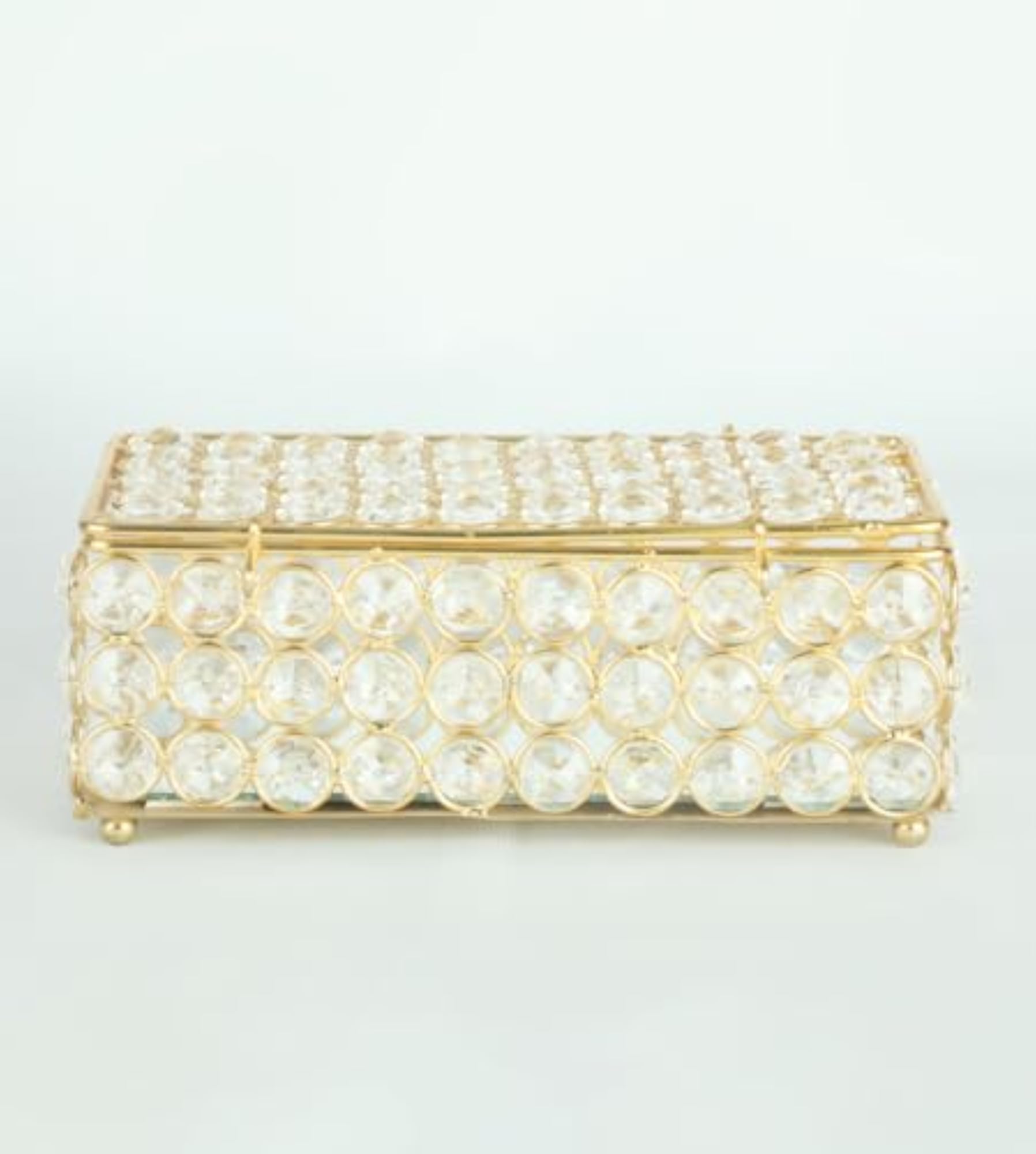 Luxurious Crystal Jewel Case for Women