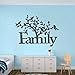 Produktbild Rfokun Familienzweig Wandtattoos Familienaufkleber Wohn- und Schlafzimmer Dekoration abnehmbar 102x75cm