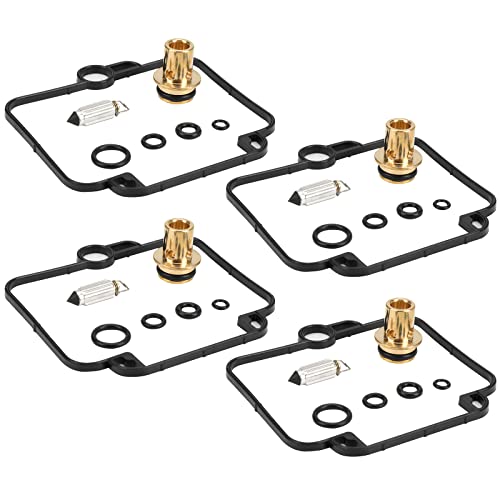 Kit de réparation de carburateur de rechange compatible avec Suzuki GSF 1200, GSX-R 1100, GSX-R 750, Bandit, Carb CAB-S9 Kit de réparation 4 pièces
