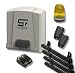 Produktbild Schartec Schiebetorantrieb Jet 500 Komplett-Set bis 5 m Breite - Inkl. 2 Handsender, 1 Lichtschranke, 1 Signalleuchte, und 4 Meter Zahnstangen - Torantrieb - Schiebetor - Hoftor - 5000 N