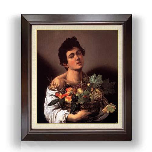 カラヴァッジョ「果物籠」【フレームサイズ 52.5×41cm】 カラヴァッジョ「果物籠」【フレームサイズ 52.5×41cm