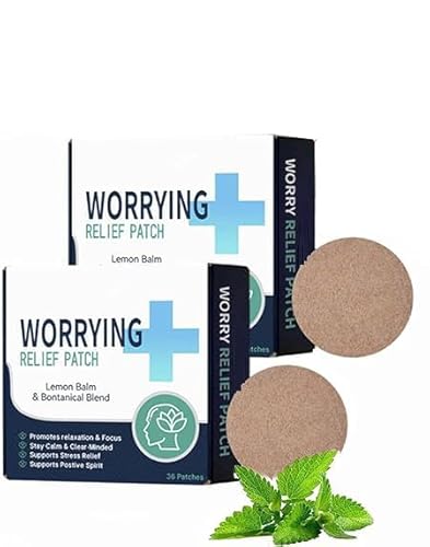 Parche de alivio de ansiedad, parches relajantes de parches, parches de alivio del estrés, parche de alivio de ansiedad y alivio del estrés (2BOX)