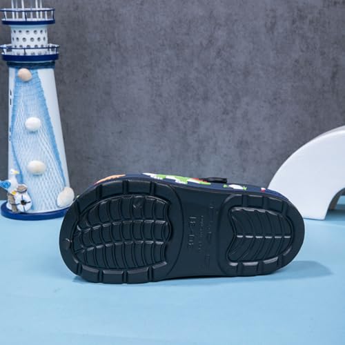 Image of Toddler Boys Girls Buckle Sandals Comfort Close Toe Sandal,Slipper for Kid with Adjustable Heel strap