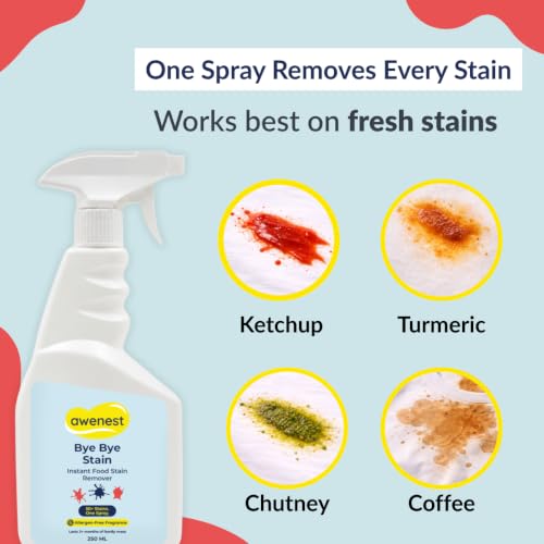 Image of awenest Bye Bye Food Stain | Instant Food Stain Remover Spray - 250 ml
