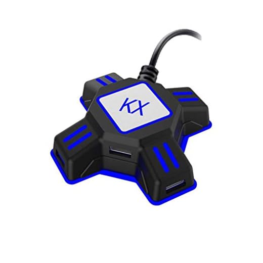 Keyboard Mouse Controller Adapter Converter for PS4 PS3 Xbox One Switch PC - Black
