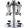 Gedraaide Mounted 4-station Liquor Wine Dispenser, Machine Bar Butler Drinken Pourer Bar van het huis Hulpmiddelen for…