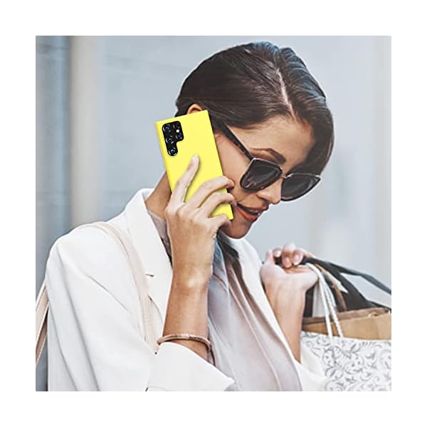 ZUSLAB Real weiche silikonhülle Kompatibel mit Samsung Galaxy S22 Utra Hülle Zoll (2022), Liquid Silicone Anti-Scratch… – Bild 7
