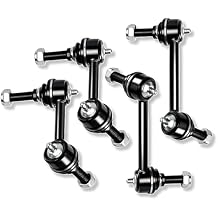 K6665 K6666 K6667 K6668 4Pcs Front Rear Stabilizer Sway Bar End Links for Isuzu 2003 Ascender, for Oldsmobile 02-03 Bravada, for Chevrolet 02-03 Trailblazer EXT, for GMC 02-03 Envoy XL