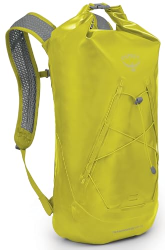 Osprey Transporter 18L Roll Top Waterproof Laptop Backpack, Lemongrass Yellow