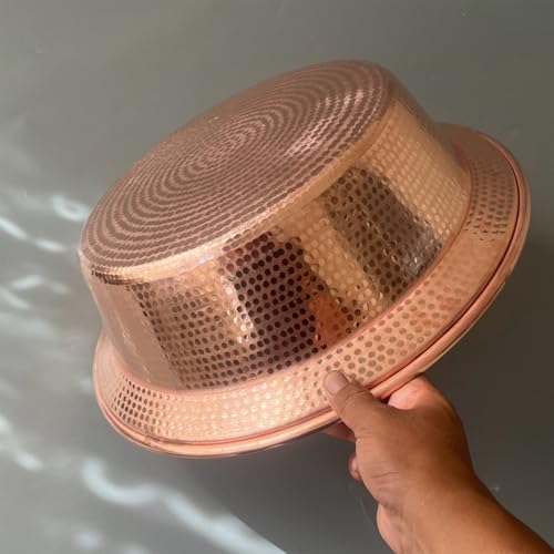 Bañera para pies de cobre tradicional y portátil miniatura 4
