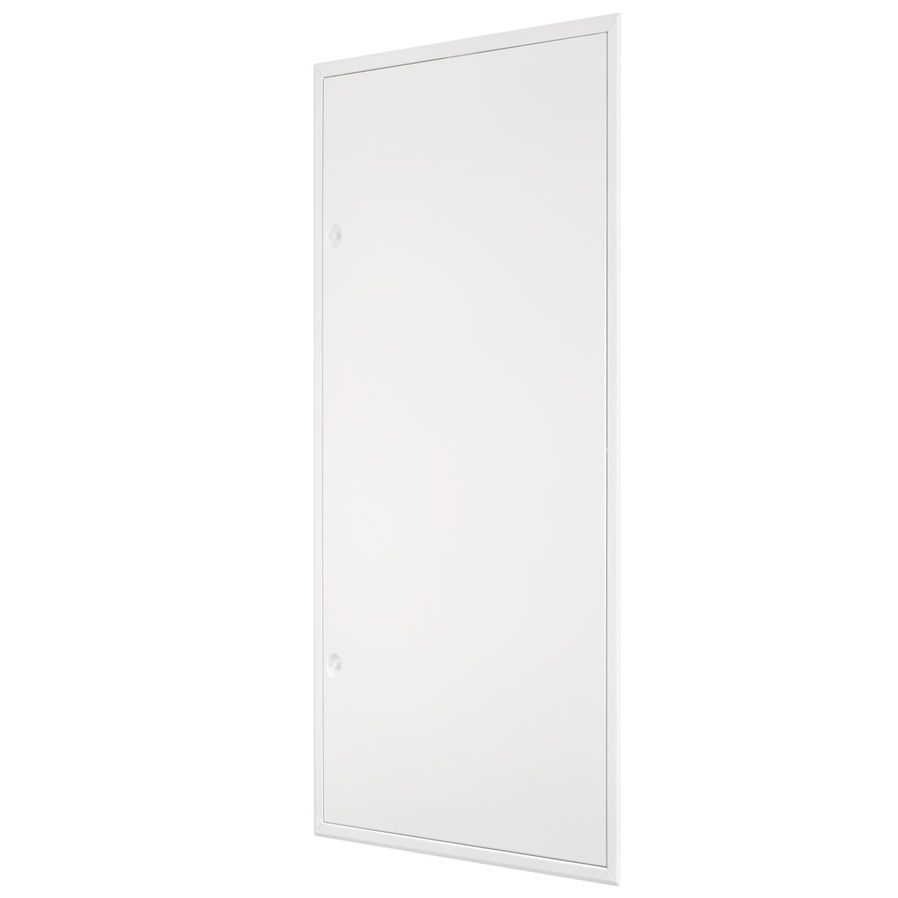 Revisionsklappe 50x100 cm Stahl - 1 mm starke Ausführung mit Vierkantschloss - weiß - MW multi werkzeug