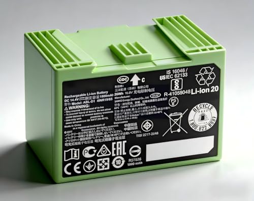 Amazon.co.jp: 14.4V 5000mAh 充電式バッテリー iRobot Roomba