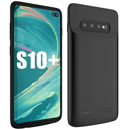 Beseller Samsung Galaxy S10+ Plus Battery Case 5000mAh, External Battery Charger Rechargeable Battery Pack Protective Case for Galaxy S10 Plus(6.4 Inches)