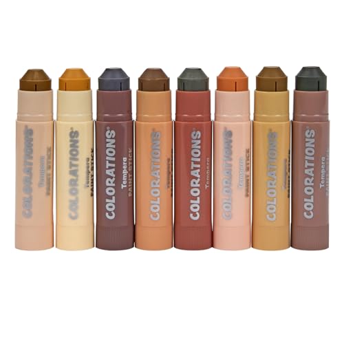 COLORS LIKE ME TEMPERA PAINT STICKS - 8 COLORS