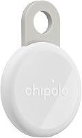 Vista 18 de Chipolo LOOP - Rastreador Bluetooth recargable para ubicación de llaves y bolsillo, compatible con Apple o Google, llama a tu teléfono y alertas