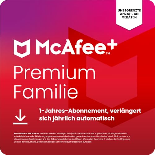McAfee Mobile Security | Sicherheits-App für Mobilgeräte | 1-Jahres-Abonnement mit automatischer Verlängerung | Download