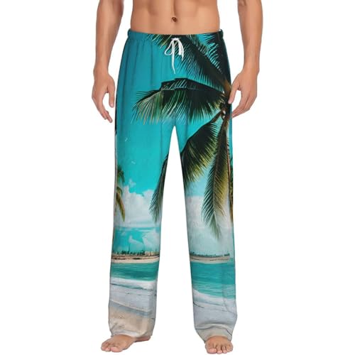 Pantalon de pyjama homme polaire EdWal anti-froid avec poches pour un confort nocturne