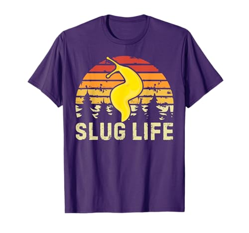 Slug Life Yellow Banana Slug Snail Lover Slug Costume Unisex T-Shirt