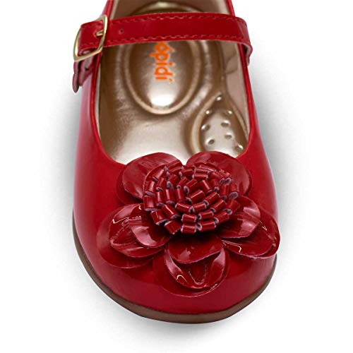 Sapatilha Infantil Menina Flor 02.11 (23, Vermelho)