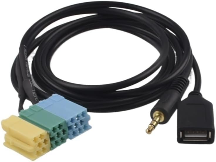 Car Video Audio Mp3 AUX USB + 3.5mm Cable Adapter Plug for Hyundai kia Sportage