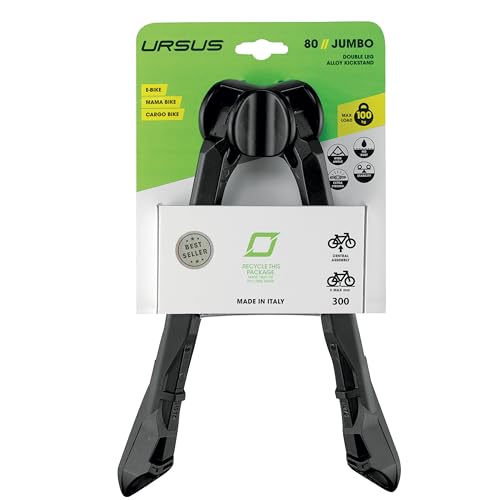 CABALLETE DOBLE URSUS JUMBO 28 NEGRO