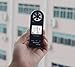 HOLDPEAK Pocket Anemometer Handheld Digital Wind Speed Meter Gauge Air Flow Velocity Temperature Measuring Device for Outdoor Sailing Surfing Drone Flying Golf Shooting HVAC 816B