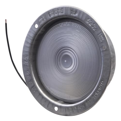 Grote 62151 Stainless Steel Recessed Dual System Backup Light