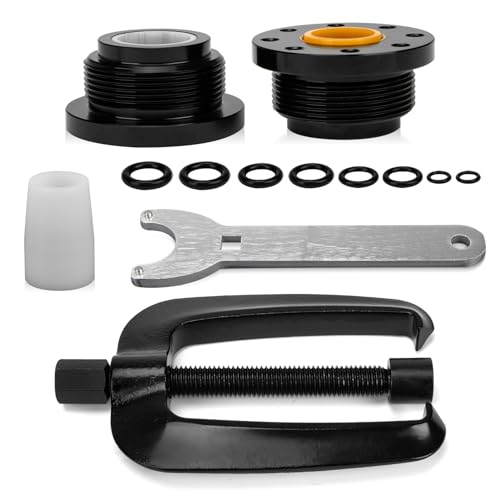 Image of Hydraulic Steering Cylinder Seal Kit - PSLER Front Mount Hydraulic Steering Support Bracket Puller for HC5340 HC5341 HC5343 HC5344 HC5346