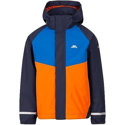 Trespass Kids Waterproof Jacket with Detachable Hood Cover