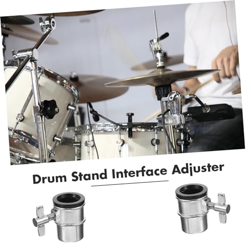 Drum Bracket Wing Screw Connector Drum Stand Mount para instrumentos, duradero, compatible con kits de batería, diseño fácil de usar miniatura 5