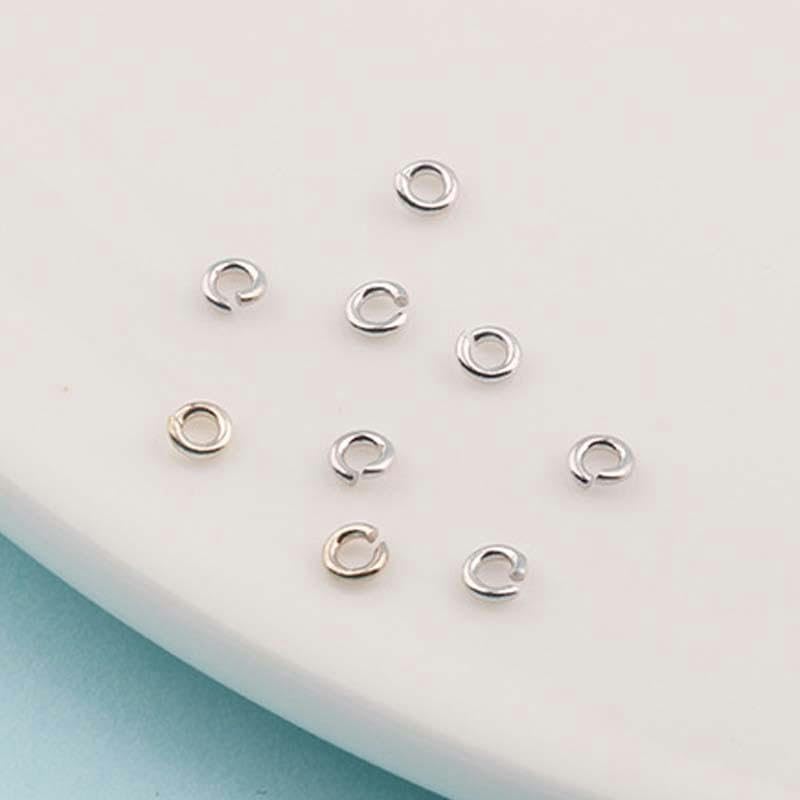 Anelli Split In Argento Sterling, Anelli Split Da 7 Mm, 100 PC - Foto 4