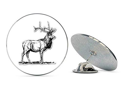 Elk Hand Drawn Metal 0.75