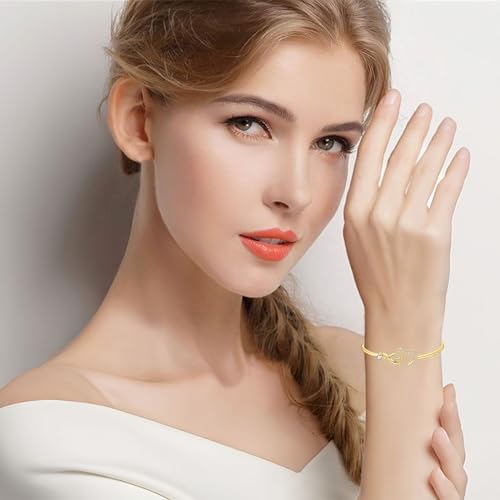 LIU JUN To My Daughter Forever Connected Bracelet, Infinity Forever Love Heart Bracelets You Are Always In Mine From Mom Cubic Zirconia Adjustable Inspirational Gift Jewelry4