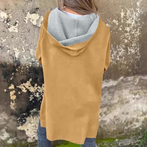 Hooded Cardigan Basic Jacket for Women Winter Fall Long Jacket Hood Outerwear Women 2025 Trendy Y2K3