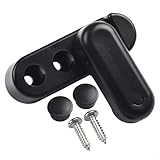 CashMuch ABS Wohnmobil Anhänger Camper Schrank Tisch Board Drehverschluss Schnalle Faltbar Schwarz für Tischbretter bis zu 18 mm Dicke