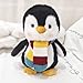 Gwxqybfe 8Inch Penguin Stuffed Animal with Striped Scarf, Soft Stuffed Penguin Plushie Toys, Birthday for Kid Boys Girls
