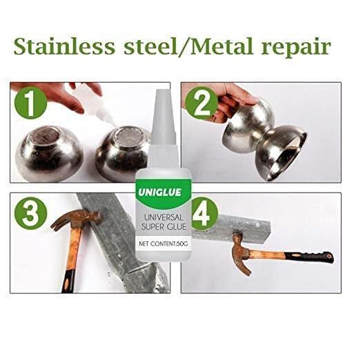 50Ml Powerful Instant Dry Waterproof Universal Glue Nail Nail Repair Metal Shoes Bonding Gue Wood Glue Plastic Home Work Art #TOP4